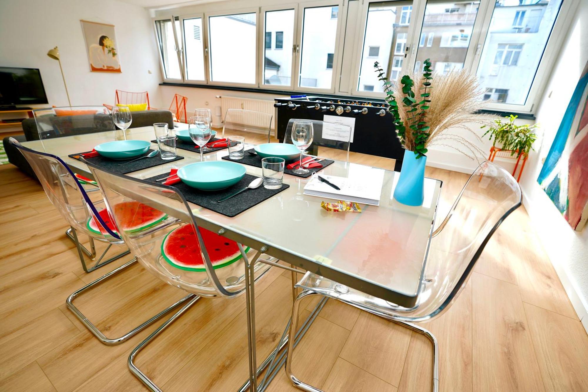 Hippes Apartment Im Herzen Koelns Eksteriør bilde